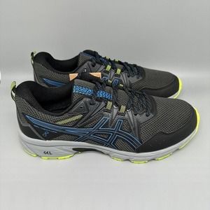 Asics Gel Venture 8 Running Shoes 1011A824 003 Black Directoire Blue Men Sz 11.5